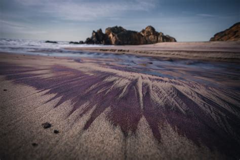 Pfeiffer Beach in Big Sur: Purple Sand & Natural Arches - The Break of Dawns