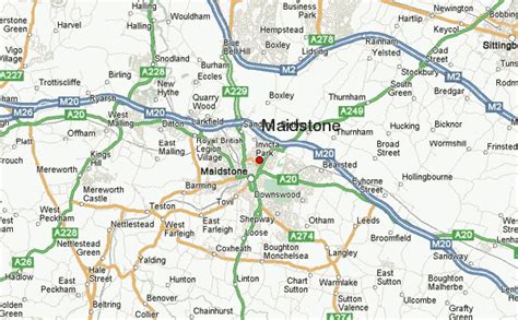 Road Map Of Maidstone