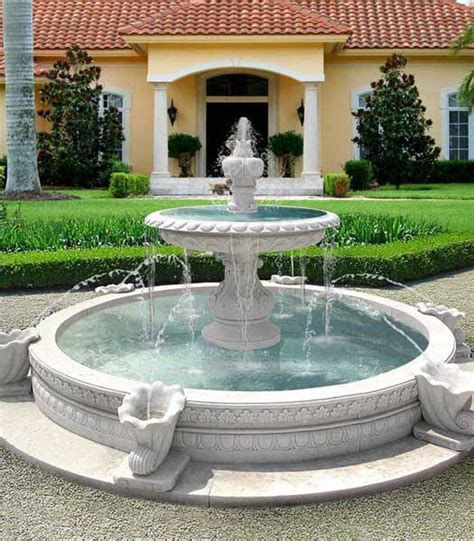 Water Fountains, Front Yard and Backyard Designs