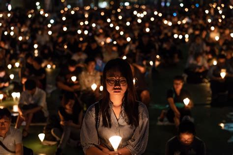 Hong Kong’s Tiananmen Square candlelight vigil under threat from China ...