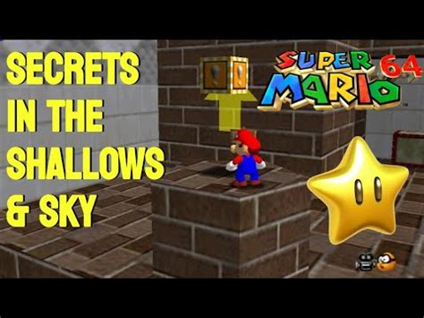 Super Mario 64: Secrets in the Shallows & Sky - YouTube