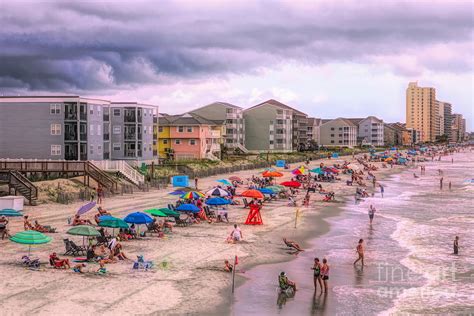 Garden City Beach Photograph by Paulette Thomas