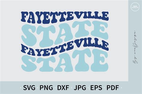 Fayetteville State University SVG Graphic by WanDigitaL · Creative Fabrica