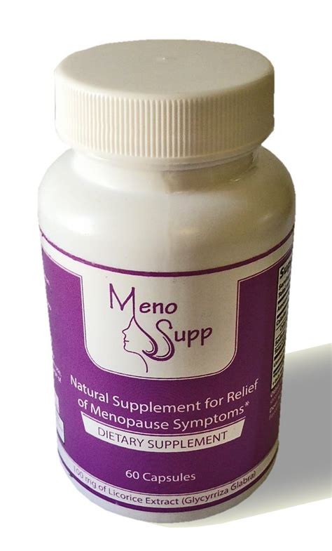 Menosupp- Menopause Supplements for 100% Natural Menopause Relief of ...