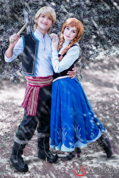 Anna and Kristoff (Frozen) by Ven-Arts on DeviantArt