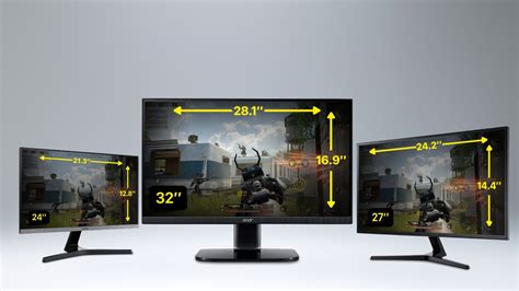 24 Vs 27 Vs 32 inch Monitor - Detailed Comparison - Techtouchy