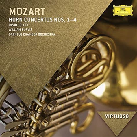 Mozart: Horn Concertos Nos.1-4 by William Purvis & David Jolley ...