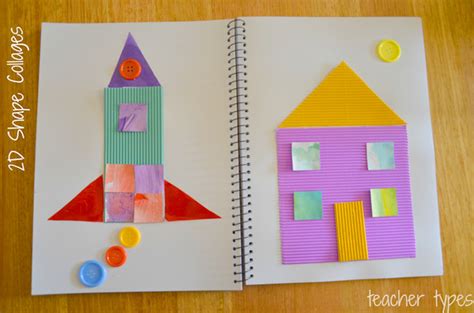 2d Shapes Art Activity