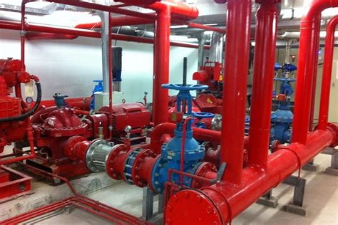 Fire Fighting Pump Room | Fire fighting pumps, Building management ...