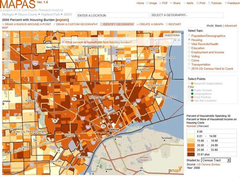 Detroit Crime Map - DES-ESPOIRS