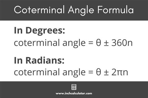 Coterminal Angle Calculator - Inch Calculator