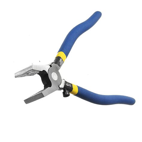 Stained Glass Tool Kit Running Pliers Breaking Grozing Pliers Grip Cutter Non-slip Handle ...