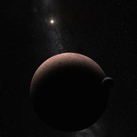 Hubble Discovers Moon Orbiting the Dwarf Planet Makemake - NASA Science