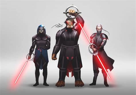 Inquisitors by https://www.deviantart.com/daniel-morpheus on @DeviantArt | Star wars characters ...