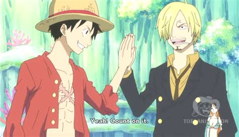 Relationship between Sanji and Luffy | ONE PIECE GOLD