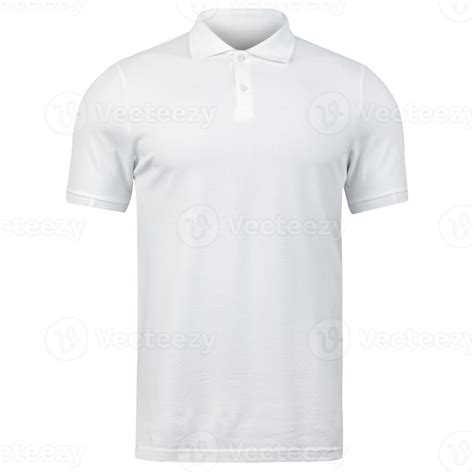 White polo shirt mockup cutout, Png file 8534688 PNG