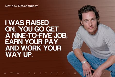 50 Matthew McConaughey Quotes That Will Motivate You (2023) | EliteColumn