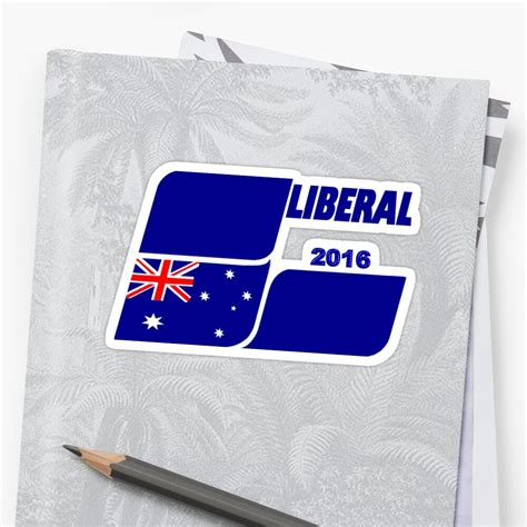 "Liberal Party of Australia Logo" Stickers by MGR Productions Nikki ...