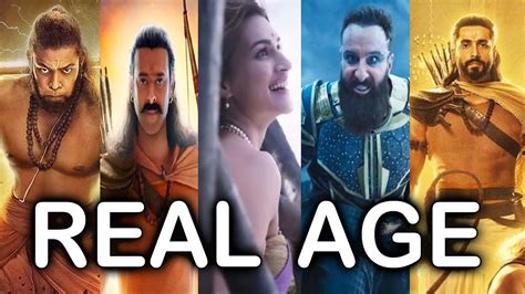 Adipurush Cast Real Age 2023 | Prabhas Aadipurush Movie Actors, Review, Collections | Telugu ...