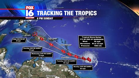 Tropical Storm Dorian forms in the Atlantic Ocean, continues ...