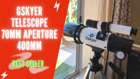 Gskyer Telescope 70mm Aperture 400mm AZ Mount Refractor Telescope ...