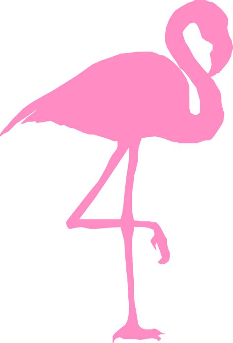 Flamingo clipart silhouette, Flamingo silhouette Transparent FREE for ...