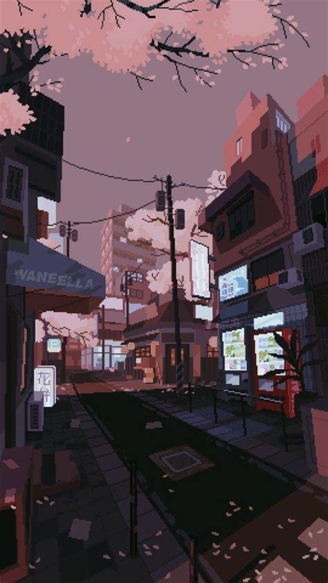 Anime Aesthetic City Wallpapers - Wallpaper Cave