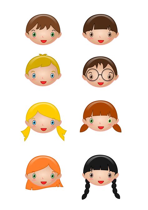 Clipart kid head, Clipart kid head Transparent FREE for download on ...