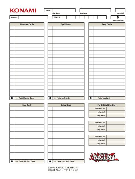 Complete List Of All Yugioh Cards Pdf - Fill Online, Printable ...