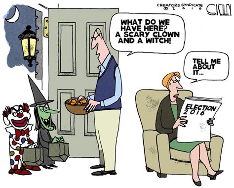 9 hilarious Halloween-themed political cartoons | The Week