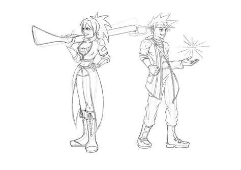 My concept characters inspired by Tetsuya Nomura design : r/FinalFantasy