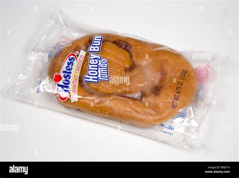 Hostess honey bun Stock Photo - Alamy