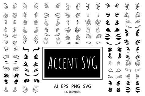 Accent SVGs | Design Bundles