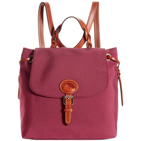 Dooney & Bourke Nylon Backpack in Purple (Cranberry) | Lyst