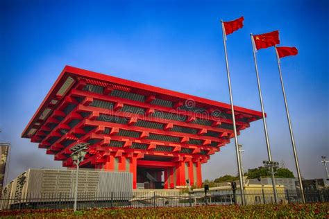 China Art Museum in Shanghai, China Editorial Photo - Image of building ...