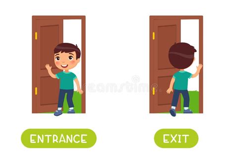 Exit Door Clipart