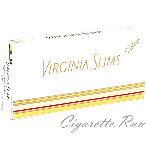 Virginia Slims 120's Gold Pack Box Cigarettes | Cigarette.Run