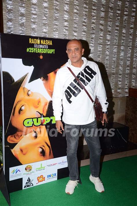 Tej Sapru snapped the special screening of Gupt Media