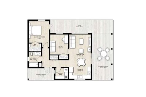 Small House 2 Bedroom Floor Plans