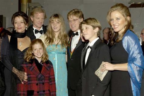 Robert Redford and his Family