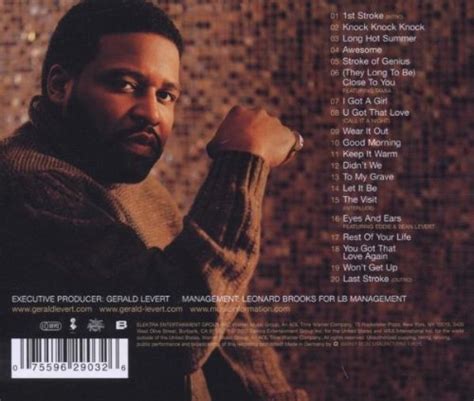 Gerald LeVert Album: «Stroke of Genius»