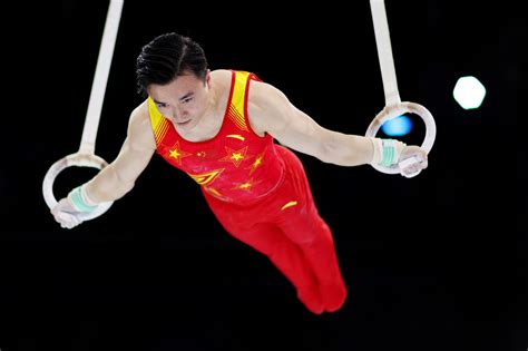 China claim double gold World Artistic Gymnastics Champs