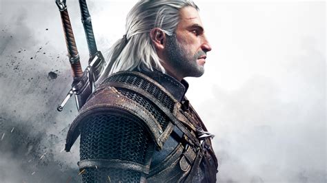 Download wallpaper 1366x768 geralt of rivia, the witcher 3: wild hunt, video game, warrior ...