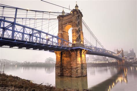 The Roebling Bridge Photograph by Keith Allen - Fine Art America