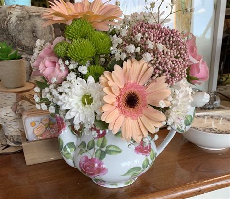 SWEET TEAPOT BOUQUET - Petals Flower Shop & Florist