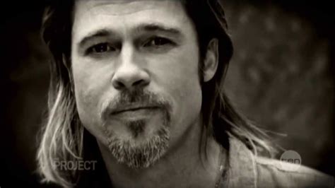 Brad Pitt interview on The Project - World War Z (2013) - YouTube