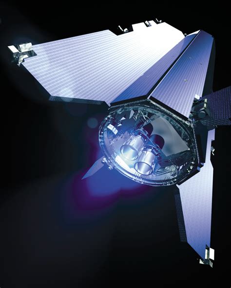 ESA - GOCE's electric ion propulsion engine switched on