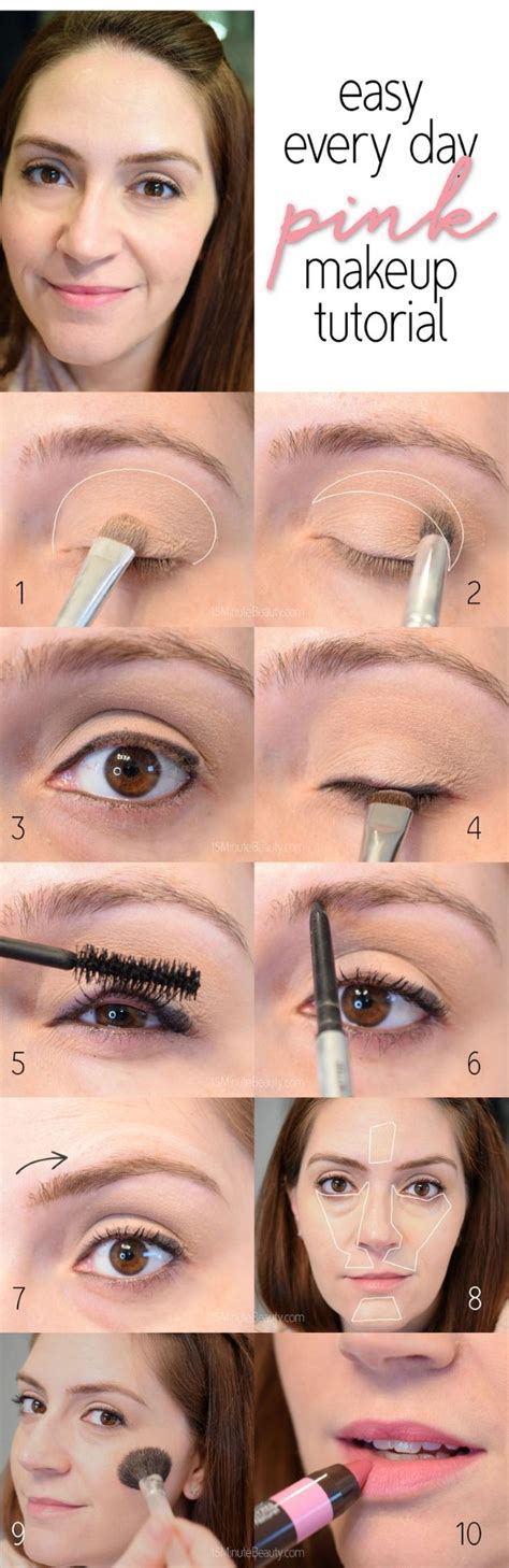 Simple Makeup Tutorial For Work » Celebrity Fashion, Outfit Trends And Beauty Tips