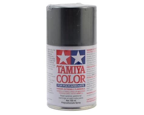 Tamiya PS-63 Bright Gun Metal Lexan Spray Paint (100ml) [TAM86063 ...