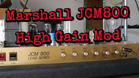 Marshall jcm 800 mods